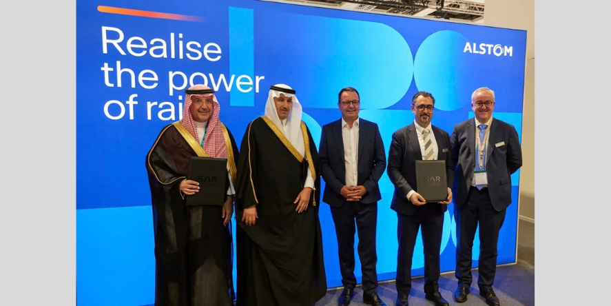 Alstom, a global leader in smart and sustainable mobility, has signed a €22 million[1], five-year contract with Saudi Arabia Railways (SAR) to support the reliability and day-to-day performance of its North Freight fleet operating along the Kingdom’s North–South corridor. Image courtesy: Alstom
