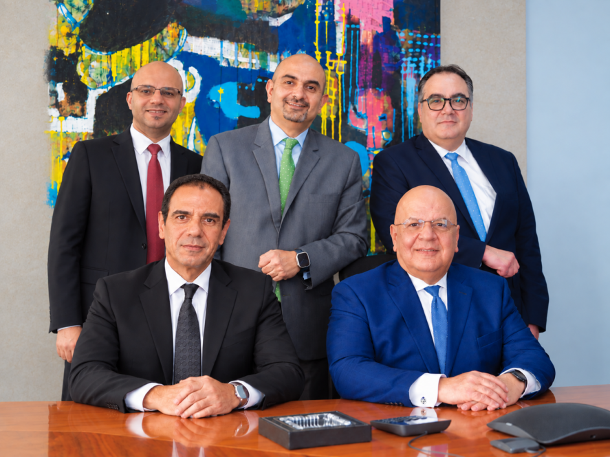 1st Line: L to R: Mr. Moustafa Seada : CFA , Head of Equities & Asset Management Director NI Capital, Mr. Hazem Kamel : Managing Director Private Equity NI Capital, Mr. Mohamed El Sherbiny : Managing Director & Head of Asset Management NI Capital. 2nd line: Seated: L to R: Mr. Rafeh Saleh : Managing Director Venture Capital NI Capital and Mr. Mohamed Metwally : CEO & Managing Director NI Capital Investment Holding. Image Courtesy-NI Capital