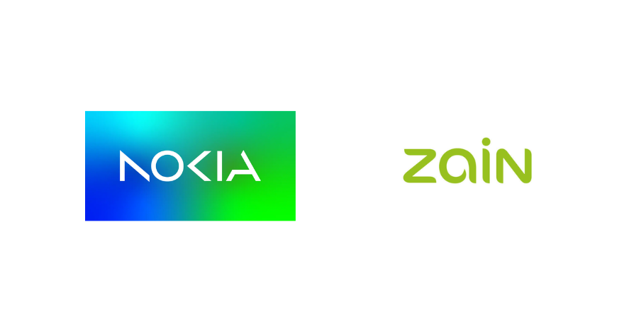 (Image Courtesy: Nokia and Zain official logo)