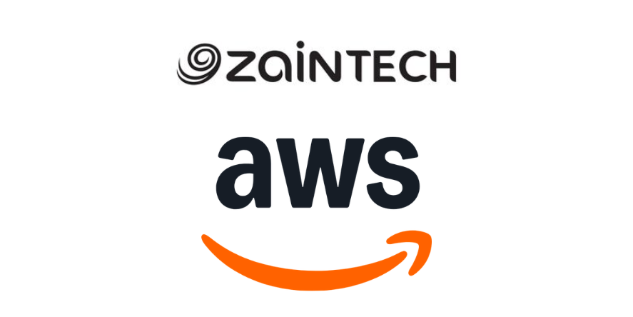 Image: ZainTech and AWS Official websites
