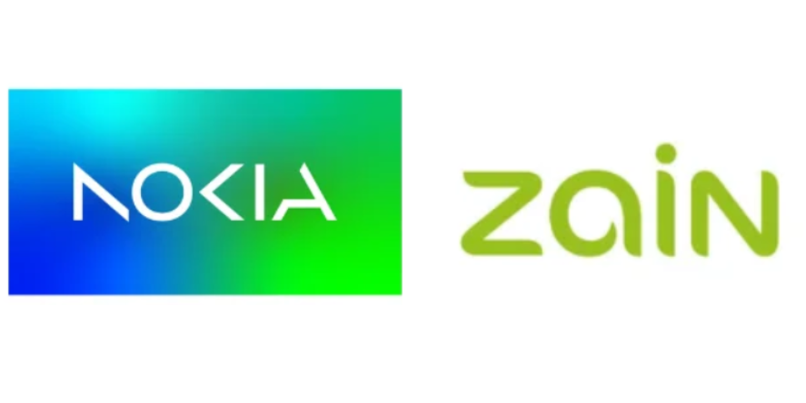 Nokia and Zain KSA Logos. Image Courtesy-Official Websites