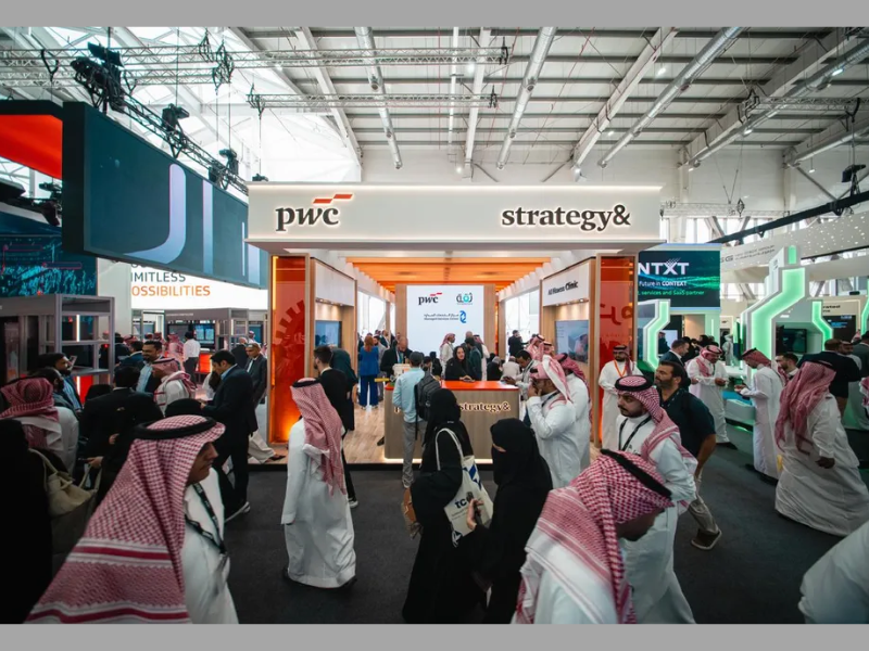 PwC Middle East at LEAP 2026 in Riyadh. Image courtesy: PwC Middle East