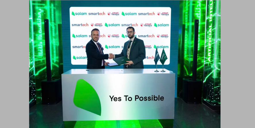 Salam and Smartech Digital Solutions Co. (SmartFactory) signs MoU at LEAP 2026. Image Courtesy-Salam