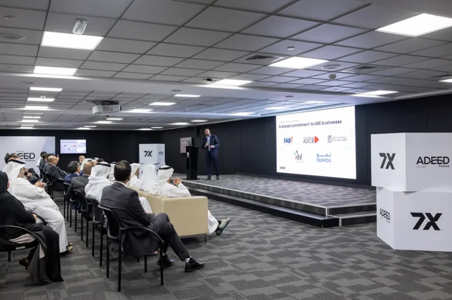 ADEED Finance is a dedicated channel within the wider ADEED ecosystem, the UAE Supply Chain Support Platform. Image Courtesy: 7X