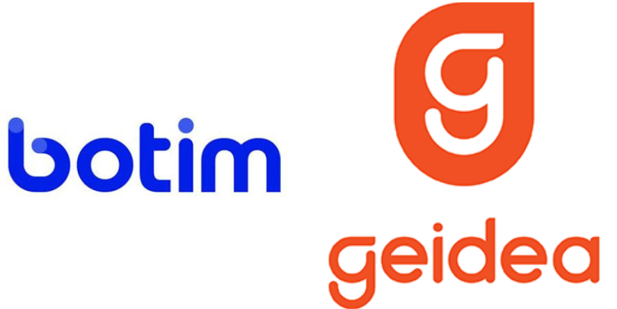 Botim and Geidea Logos. Image Courtesy-Official Websites