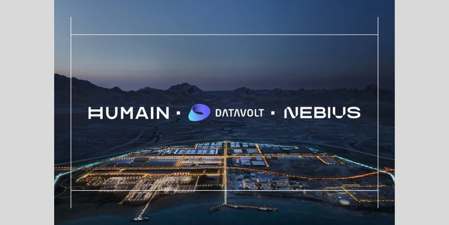 HUMAIN and DataVolt, a developer, owner and operator of sustainable digital infrastructure, today announced a preliminary framework agreement with Nebius (NASDAQ: NBIS). Image courtesy: HUMAIN