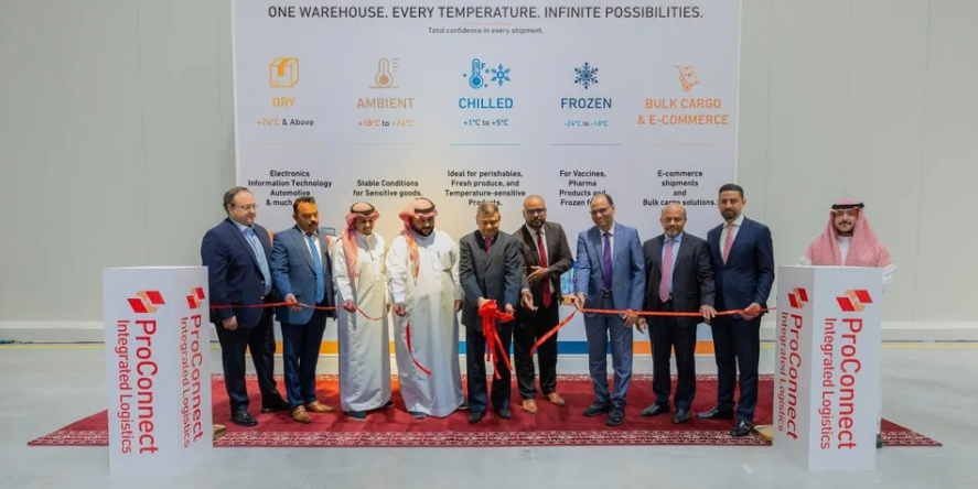 ProConnect, the logistics and supply chain solutions business of Redington, has inaugurated its new logistics center in Riyadh. Image courtesy-ProConnect