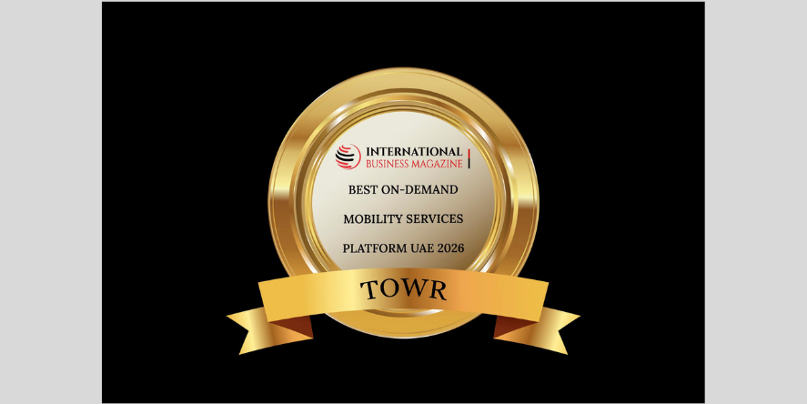 TOWR's Recognition from International Business Magazine. Image Courtesy-International Business Magazine