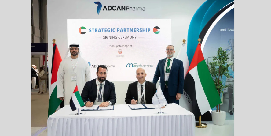 The partnership was announced during the Abu Dhabi Future Health Summit. Image Courtesy-ADCAN Pharma