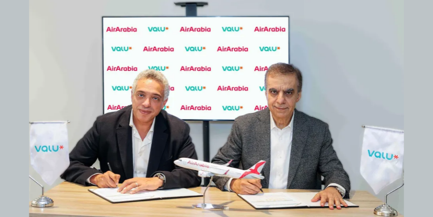 Valu, the leading universal financial technology powerhouse in the Middle East and North Africa, has announced a new partnership with Air Arabia Egypt. Image courtesy: Valu
